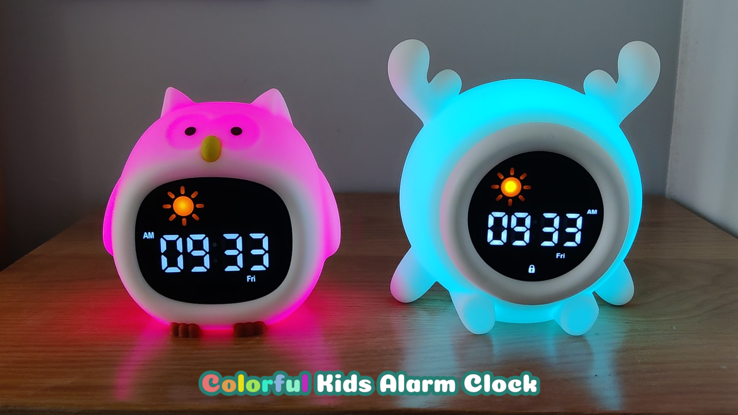Watch Avalynese Kids Alarm Clock on Amazon Live
